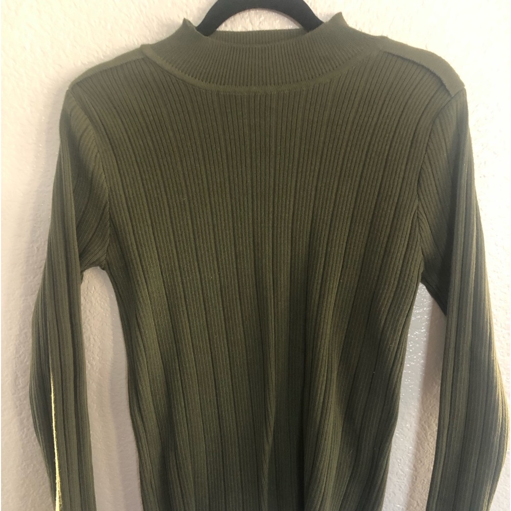 Green Turtleneck